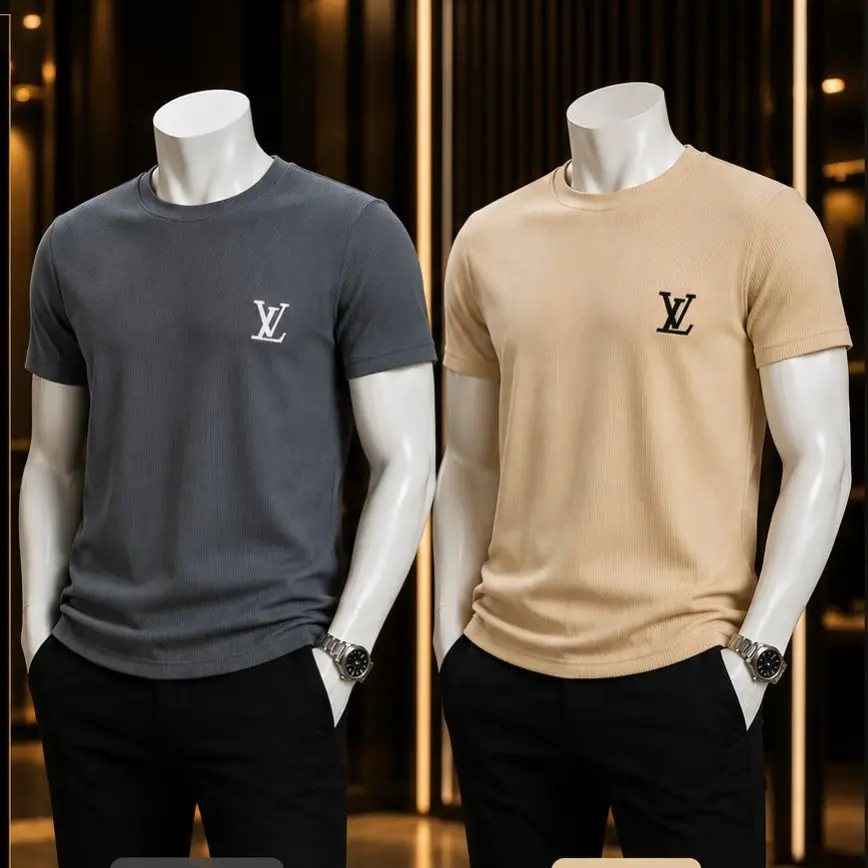 تیشرت مراکشی کبریتی مردانه XL تا 3XL — عکس واقعی ۱